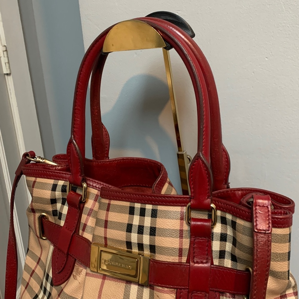 Authentic Burberry slouch 3 way bag - Picture 9 of 17